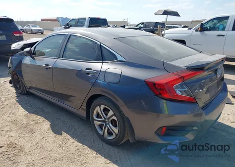 2016 Honda Civic Lx z USA, uszkodzony, nr VIN 19XFC2F50GE074102